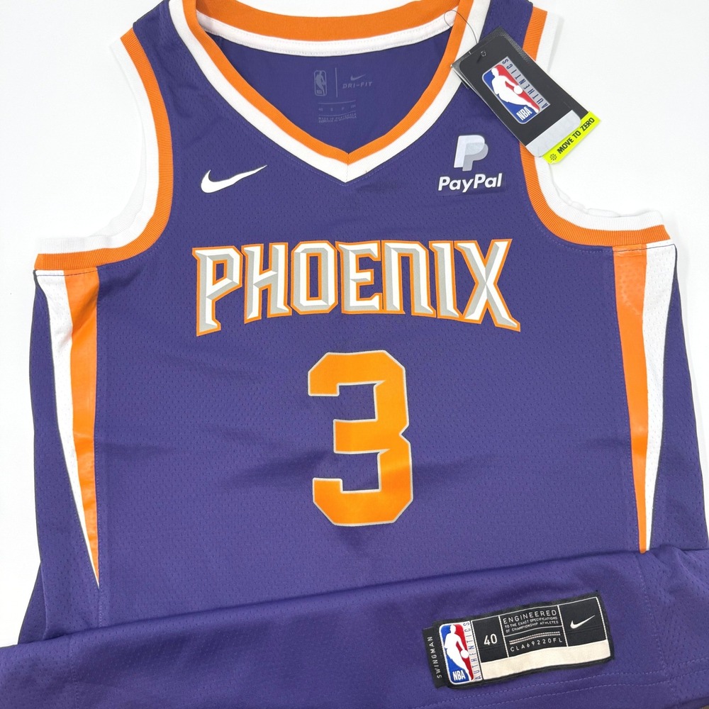 Nike Phoenix Suns Chris Paul 3‎ Swingman Jersey Purple Mens Small CLA69220FL NEW